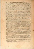 1608 - Nicolas Du Fossé - Trésor politique - BSB Munich