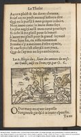 1554 - Étienne Groulleau - Trésor des joyeuses inventions du parangon de poésies - Harvard University