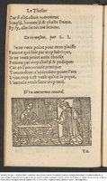 1554 - Étienne Groulleau - Trésor des joyeuses inventions du parangon de poésies - Harvard University