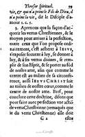 1633 - François Waudré - Trésor spirituel contenant les excellences du christianisme - BM Lyon
