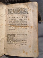 1614 - Jean Corrozet - Trésor des histoires de France - Amsterdam