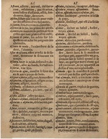 1625 - Hubert Antoine - Trésor des deux langues espagnole et française - Augsbourg