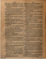 1625 - Hubert Antoine - Trésor des deux langues espagnole et française - Augsbourg