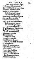 1606 - Théodore Reinsart - Trésor des chansons amoureuses recueillies des plus excellents airs de cour - Livre I - NK ČR Prague