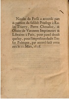 1608 - Thierry Rolin - Trésor politique - Augsbourg
