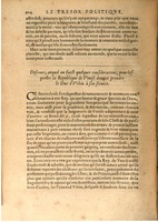 1608 - Nicolas Du Fossé - Trésor politique - BSB Munich