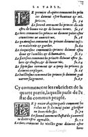 1573 - Benoît Rigaud - Trésor de sapience et fleur de toute bonté - BM Lyon
