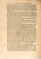 1608 - Nicolas Du Fossé - Trésor politique - BSB Munich