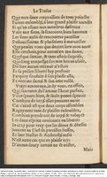 1554 - Étienne Groulleau - Trésor des joyeuses inventions du parangon de poésies - Harvard University