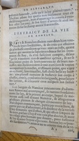 1601 - Balthazar Bellère - Trésor des vies de Plutarque - Douai Quincy