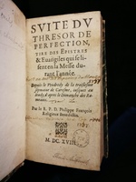 1618 - s.n. - Trésor de perfection - Les Méjanes, Aix-en-Provence
