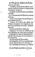 1638 - Jean Corrozet - Trésor des histoires de France - BM Lyon