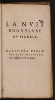 1597 - Matthieu Guillemot - Trésor d’amour - BnF Arsenal