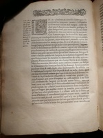 1595 - Jean Houzé - Œuvres morales et mêlées de Sénèque, Trésor de philosophie morale - T. 1 - BnF