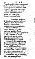 1606 - Théodore Reinsart - Trésor des chansons amoureuses recueillies des plus excellents airs de cour - Livre I - NK ČR Prague