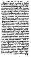 1611 - Raphaël du Petit Val - Trésor des récréations - Anvers Musée Plantin-Moretus