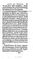 1604 - Galiot Corrozet - Trésor des histoires de France - BNC Florence