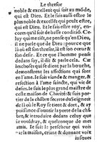 1578 - Guillaume Chaudière - Trésor de dévotion traitant de plusieurs belles vertus - BM Lyon