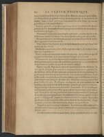 1608 - Nicolas Du Fossé - Trésor politique - BnF Tolbiac