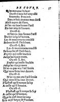 1606 - Théodore Reinsart - Trésor des chansons amoureuses recueillies des plus excellents airs de cour - Livre I - NK ČR Prague