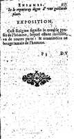 1611 - Raphaël du Petit Val - Trésor des récréations - Anvers Musée Plantin-Moretus