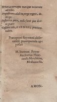 1612 - Dominicus Custos - Trésor des proverbes français  - Bibliopol-Olomuc