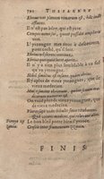 1612 - Dominicus Custos - Trésor des proverbes français  - Bibliopol-Olomuc