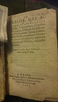 1563 - Jacques Kerver et Jean Ruelle - Trésor des Amadis - British Library