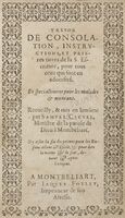 [1606] - Jacques Foylet - Trésor de consolation, instructions et prières - Collection privée