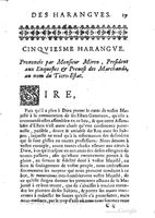 1654 - Michel Bobin - Trésor des harangues, remontrances et oraisons funèbres - BM Lyon