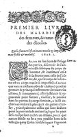 1585 - Jacques du Puis - Trésor des remèdes secrets pour les maladies des femmes - BnF