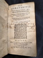1609 - Théodore Reinsart - Trésor des fleurs du bien dire - Anvers Musée Plantin-Moretus