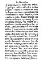 1578 - Guillaume Chaudière - Trésor de dévotion traitant de plusieurs belles vertus - BM Lyon