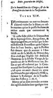 1651 - Jean Guillermet - Abrégé du trésor des cérémonies ecclésiastiques - BM Lyon