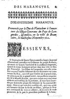 1654 - Michel Bobin - Trésor des harangues, remontrances et oraisons funèbres - BM Lyon