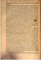 1608 - Pierre Chevalier - Trésor politique - BSB Munich