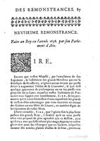 1654 - Michel Bobin - Trésor des harangues, remontrances et oraisons funèbres - BM Lyon