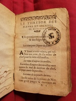1586 - Benoît Rigaud - Trésor des fleurs et secrets de médecine - Sainte-Geneviève