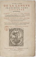 1606 - David Douceur - Trésor de la langue française - BnF