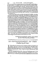 1611 - Pierre Chevalier - Trésor politique - UGent