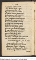 1554 - Étienne Groulleau - Trésor des joyeuses inventions du parangon de poésies - Harvard University