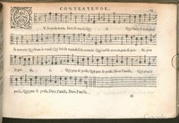1576 - [Pierre de Saint-André] - Trésor de musique d’Orlande de Lassus Contratenor - BSB Munich