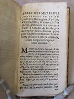 1572 - Jan van Waesberghe - Trésor des Amadis - KBR Bruxelles