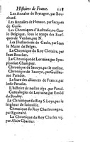 1614 - Jean Corrozet - Trésor des histoires de France - BM Lyon