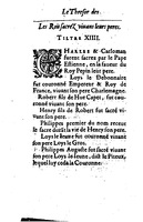 1614 - Jean Corrozet - Trésor des histoires de France - BM Lyon