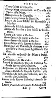 1562 - Jean d’Ogerolles et Gabriel Cotier - Trésor des Amadis - Lucerne