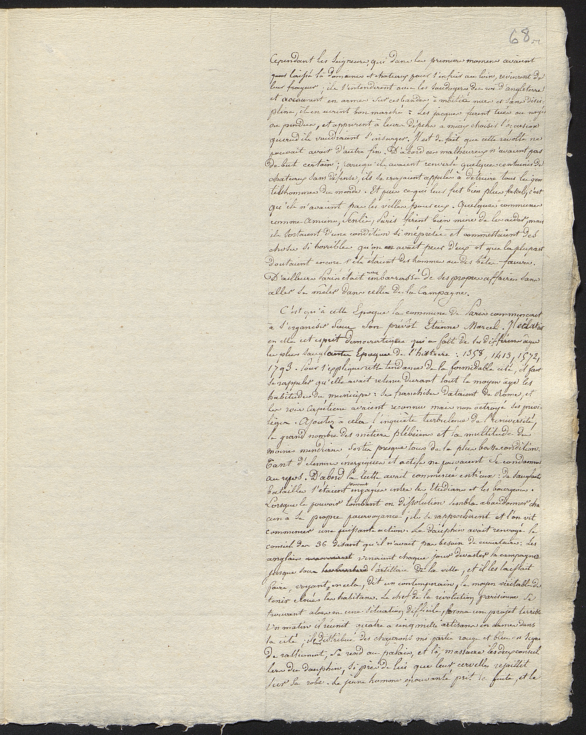 Jules Michelet. Cours d’histoire du Moyen âge, XIVe-XVe siècles, professé au collège Sainte-Barbe. Jules Michelet. Cours d’histoire du Moyen âge, XIVe-XVe siècles, professé au collège Sainte-Barbe.