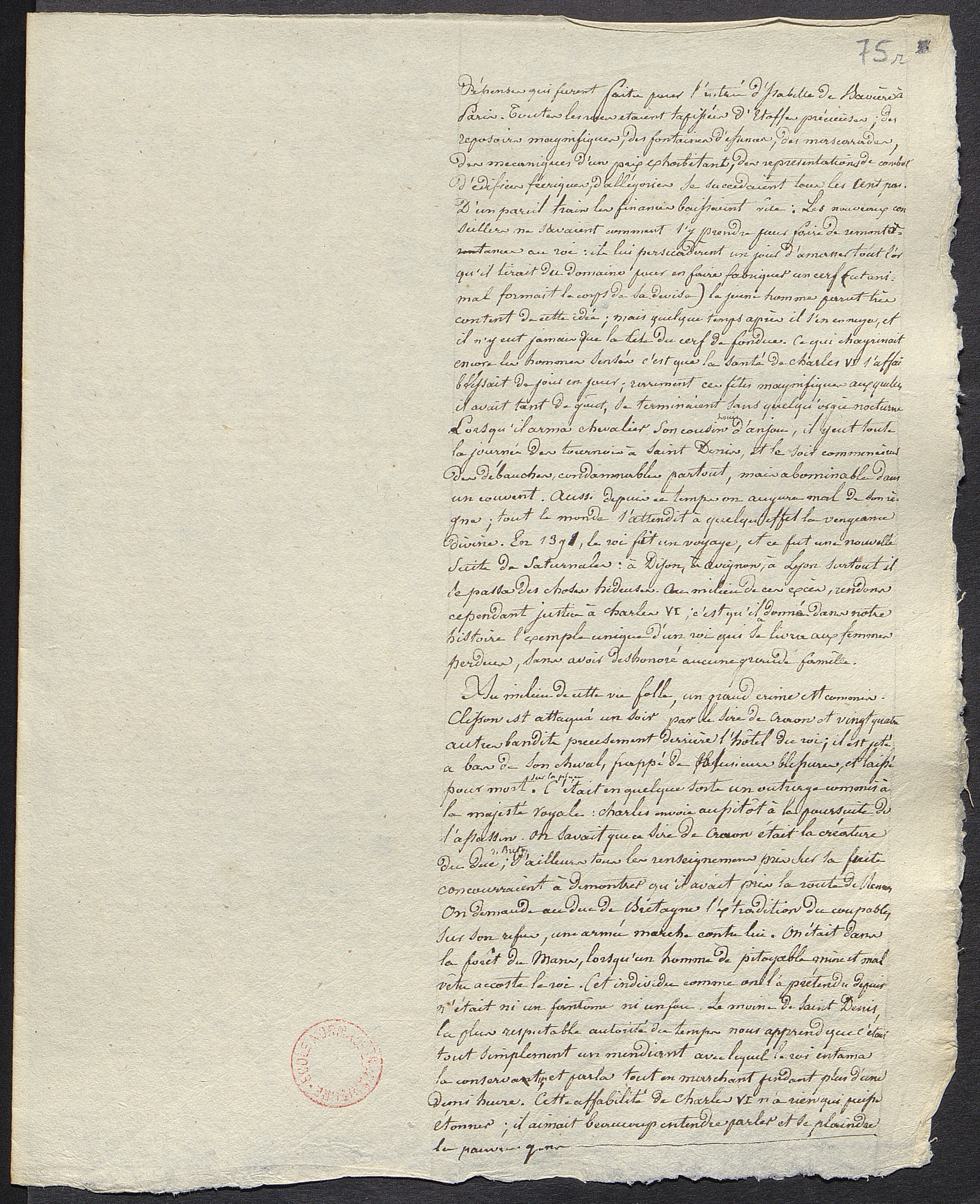 Jules Michelet. Cours d’histoire du Moyen âge, XIVe-XVe siècles, professé au collège Sainte-Barbe. Jules Michelet. Cours d’histoire du Moyen âge, XIVe-XVe siècles, professé au collège Sainte-Barbe.