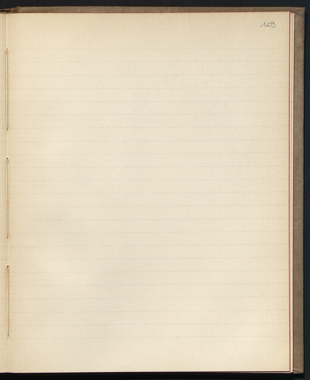 [folio 103: foliotation de la main de bibliothécaire][page blanche]
