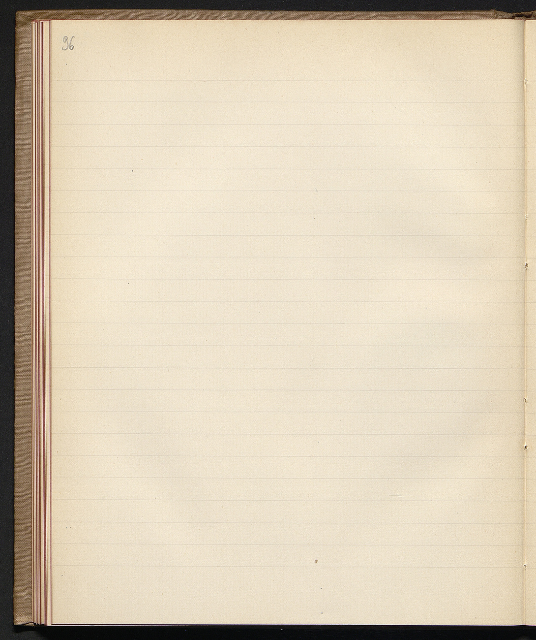 [folio 96: foliotation de la main de bibliothécaire][page blanche]